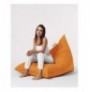 Bean Bag per kopesht Hannah Home Pyramid Big Bed Pouf - Orange