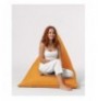 Bean Bag per kopesht Hannah Home Pyramid Big Bed Pouf - Orange