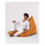 Bean Bag per kopesht Hannah Home Pyramid Big Bed Pouf - Orange