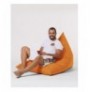 Bean Bag per kopesht Hannah Home Pyramid Big Bed Pouf - Orange