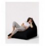 Bean Bag per kopesht Hannah Home Pyramid Big Bed Pouf - Black