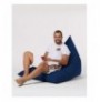 Bean Bag kopeshti Hannah Home Pyramid Big Bed Pouf - Dark Blue