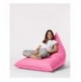 Garden Bean Bag Hannah Home Pyramid Big Bed Pouf - Pink Pink