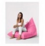 Garden Bean Bag Hannah Home Pyramid Big Bed Pouf - Pink Pink