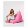 Garden Bean Bag Hannah Home Pyramid Big Bed Pouf - Pink Pink