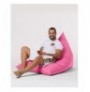 Garden Bean Bag Hannah Home Pyramid Big Bed Pouf - Pink Pink