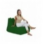 Garden Bean Bag Hannah Home Trendy Comfort Bed Pouf - Green Green