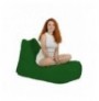 Garden Bean Bag Hannah Home Trendy Comfort Bed Pouf - Green Green