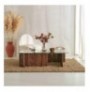 Tavoline mesi Hannah Home Escape Walnut