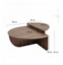 Tavoline mesi Hannah Home Podium - Walnut