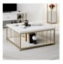 Tavoline mesi Hannah Home Zenn - White, Gold