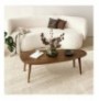 Tavoline mesi Hannah Home Sweet - Walnut