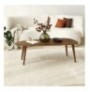 Tavoline mesi Hannah Home Sweet - Walnut