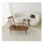 Tavoline mesi Hannah Home Sweet - Walnut