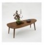 Tavoline mesi Hannah Home Sweet - Walnut