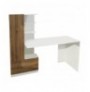 Tavoline Studimi Hannah Home Domingos - White, Walnut