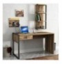 Tavoline Studimi Hannah Home Lost Raflt - Walnut