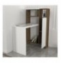 Tavoline Studimi Hannah Home Mia - White, Walnut