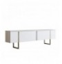 Mobilje TV Hannah Home Luxe - White, Gold