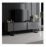 Mobilje TV Hannah Home Luxe - Anthracite, Black