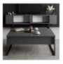 Mobilje TV Hannah Home Luxe - Anthracite, Black