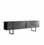 Mobilje TV Hannah Home Luxe - Anthracite, Black