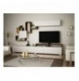 Mobilje TV Hannah Home Elit - White, Walnut