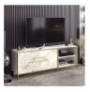 Mobilje TV Hannah Home Polka - White Gold