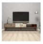 Mobilje TV Hannah Home Milan - Walnut, White