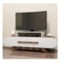 Mobilje TV Hannah Home Rose - Walnut, White