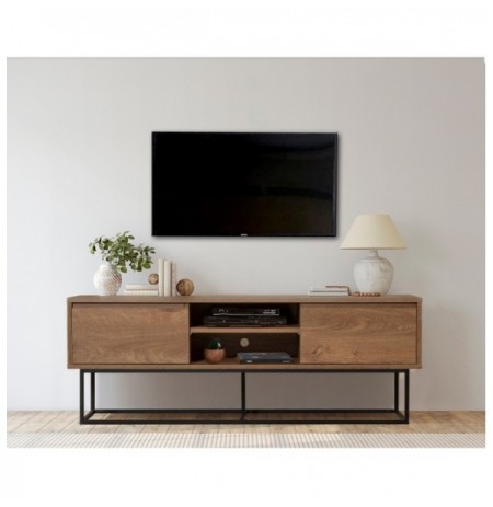 Mobilje TV Hannah Home Rodez 140 WalnutBlack