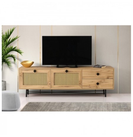 Mobilje TV Hannah Home Hapsiyas 180 OakBlack