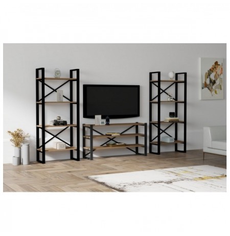 Mobilje TV Hannah Home Egzotik - Modern Walnut