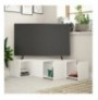 Mobilje TV Hannah Home Compact - White White