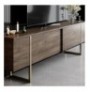 Mobilje TV Hannah Home Luxe - Walnut, Gold WalnutGold