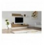 Mobilje TV Hannah Home Elda - White, Walnut