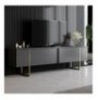 Mobilje TV Hannah Home Luxe - Anthracite, Gold