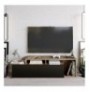 Mobilje TV Hannah Home Nexera - Walnut, Black