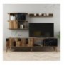 Mobilje TV Hannah Home Madrid - Black Walnut