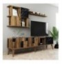 Mobilje TV Hannah Home Madrid - Black Walnut