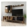 Mobilje TV Hannah Home Madrid - Black Walnut