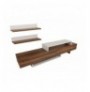 Mobilje TV Hannah Home Nirvana - Teak, White