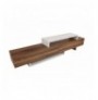 Mobilje TV Hannah Home Nirvana - Teak, White