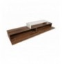 Mobilje TV Hannah Home Nirvana - Teak, White