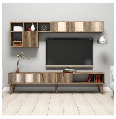 Mobilje TV Hannah Home Milan - Walnut Walnut