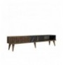 Mobilje TV Hannah Home Milan - Walnut, Black