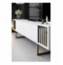 Mobilje TV Hannah Home Gold Line - White, Black