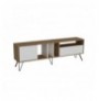 Mobilje TV Hannah Home Mistico (180) - Walnut, White WalnutBlackWhite