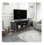 Mobilje TV Hannah Home Stor - Black, Anthracite