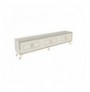 Mobilje TV Hannah Home Sona - White, Gold